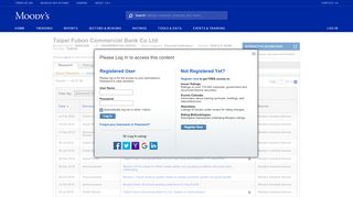 
                            7. Taipei Fubon Commercial Bank Co Ltd Credit Rating - Moody's