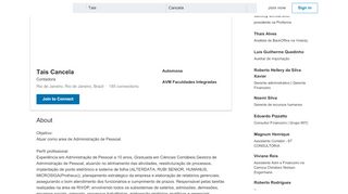 
                            13. Tais Cancela - Contadora - Automona | LinkedIn