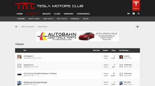 
                            6. Taiwan | Tesla Motors Club