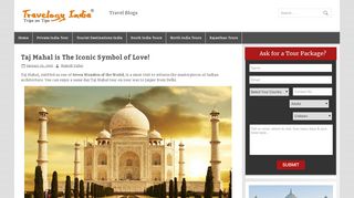 
                            3. Taj Mahal is The Iconic Symbol of Love! - India Travel Blog
