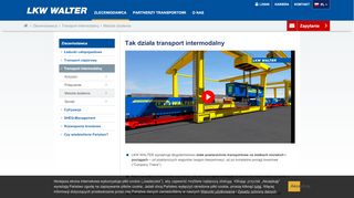 
                            7. Tak działa transport intermodalny - LKW WALTER