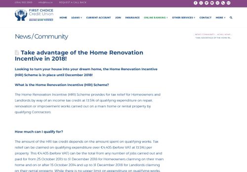 
                            11. Take advantage of the Home Renovation Incentive in 2018! - First ...