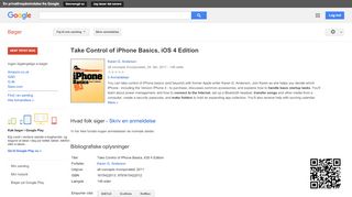 
                            4. Take Control of iPhone Basics, iOS 4 Edition