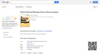 
                            13. Take Control of Sharing Files in Snow Leopard