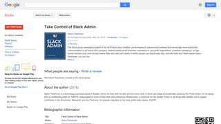 
                            5. Take Control of Slack Admin