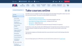 
                            9. Take courses online | Courses | Learning | Courses & Training | RYA ...
