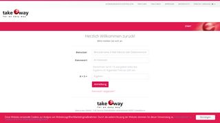 
                            1. Take-e-way GmbH | Anmeldung