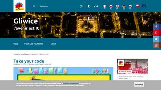 
                            10. Take your code | Miasto Gliwice