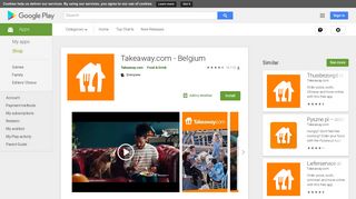 
                            5. Takeaway.com - Belgium - Apps on Google Play