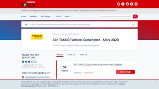 
                            7. Takko Gutscheine: Jetzt Sparen! - Februar 2019 - Focus