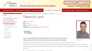 
                            7. Talent im Land | ArbeiterKind.de