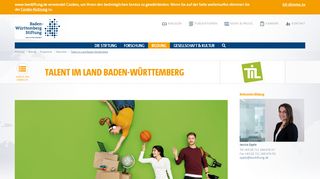 
                            3. Talent im Land Baden-Württemberg - BW Stiftung