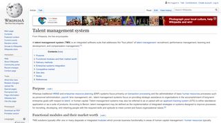 
                            8. Talent management system - Wikipedia