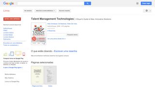 
                            12. Talent Management Technologies: A Buyer's Guide to New, Innovative ...