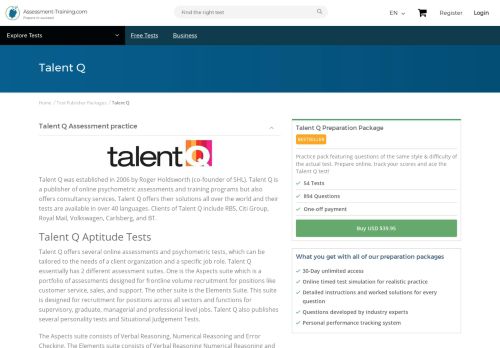 
                            10. Talent Q Practice Tests with Answers & Explanations | Assessment ...
