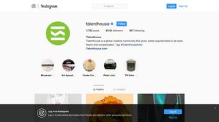 
                            4. Talenthouse (@talenthouse) • Instagram photos and videos
