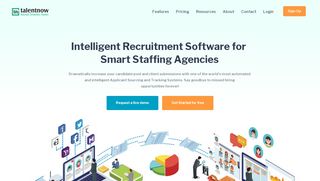 
                            3. Talentnow: Recruitment Agency Software, Recruiting Software for ...