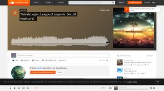 
                            9. Taliyah Login - League of Legends（Aexbit Nightcore） by Aexbit ...