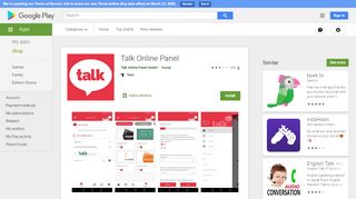 
                            10. Talk Online Panel - Apps on Google Play