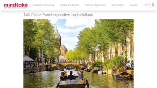 
                            6. Talk Online Panel expandiert nach Holland | MindTake Research