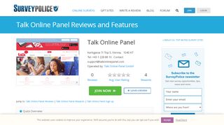 
                            6. Talk Online Panel Ranking and Reviews - SurveyPolice
