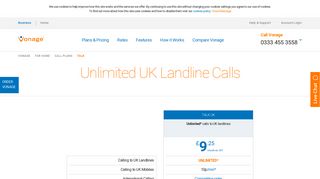 
                            10. Talk UK Call Plan | Vonage UK