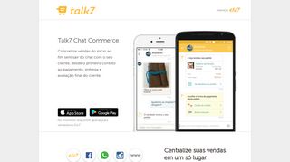 
                            12. Talk7 - Chat Commerce | Elo7
