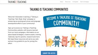 
                            10. Talking Is Teaching - Community Login