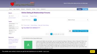 
                            3. TALKMATCH WINKS??? - Dating Sites Reviews