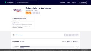 
                            8. Talkmobile on Vodafone Reviews | Read Customer Service Reviews ...
