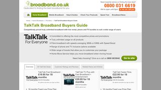 
                            10. TalkTalk - Broadband.co.uk