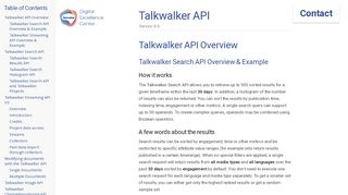 
                            8. Talkwalker API