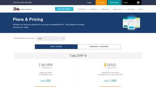 
                            9. Tally Software Price List | Tally.ERP 9 Price | Buy online - Tally Solutions