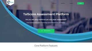 
                            9. TalScore | Assessment Platform