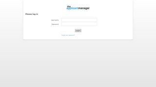 
                            11. TAM- Login - The Applicant Manager