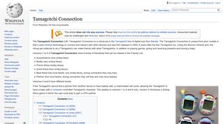 
                            6. Tamagotchi Connection - Wikipedia
