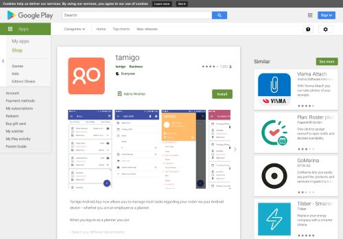 
                            8. Tamigo - Apps on Google Play