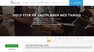
                            8. Tamigo - online vagtplanlægning i Danmark | ProLøn