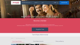 
                            11. Tamil Nadu Matrimonial - Tamil Nadu Marriage - Jeevan Sathi