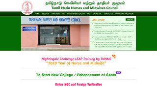 
                            3. Tamil Nadu Nurses & Midwives Council