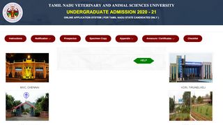 
                            8. Tamil nadu Veterinary And Animal Sciences University - Tanuvas