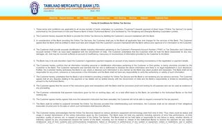 
                            7. Tamilnad Mercantile Bank Ltd. - BillDesk