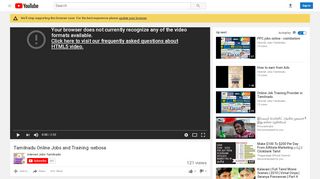 
                            10. Tamilnadu Online Jobs and Training -sebosa - YouTube