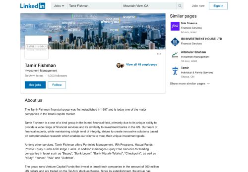 
                            10. Tamir Fishman | LinkedIn