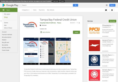 
                            10. Tampa Bay Federal Credit Union - Apps on Google Play