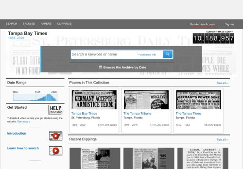 
                            11. Tampa Bay Times - Historical Newspapers