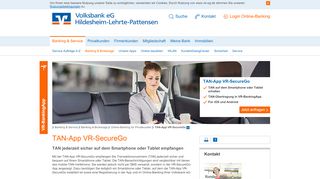 
                            7. TAN-App - Ihre Volksbank eG Hildesheim-Lehrte-Pattensen