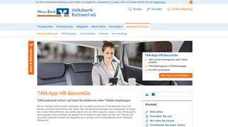 
                            13. TAN-App - Volksbank Rottweil eG