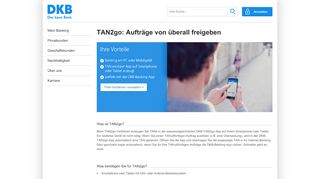 
                            9. TAN2go: Aufträge von überall freigeben | DKB AG