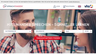 
                            10. Tandempartner finden | vhs-tandem.de